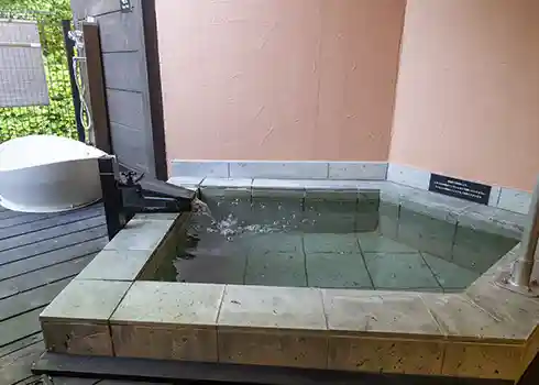 客室露天風呂